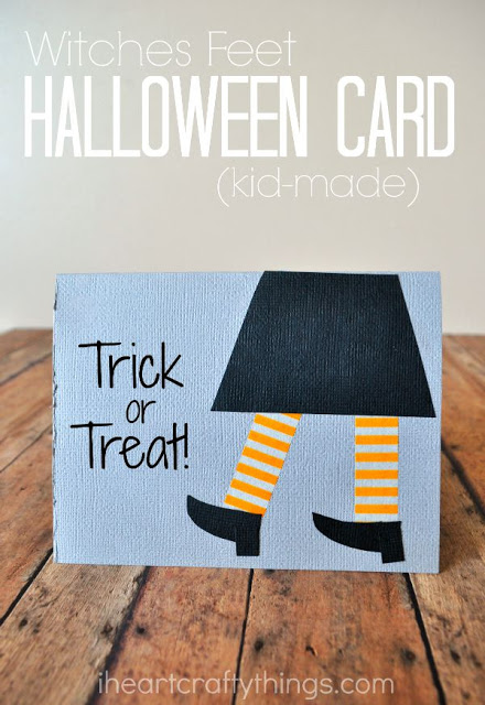 diy halloween card