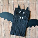 paper bag bat craft 2