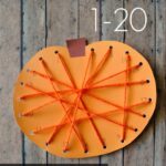 pumpkin lacing activity printable 4