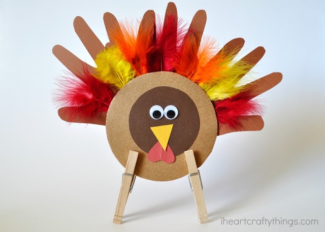 kids turkey craft