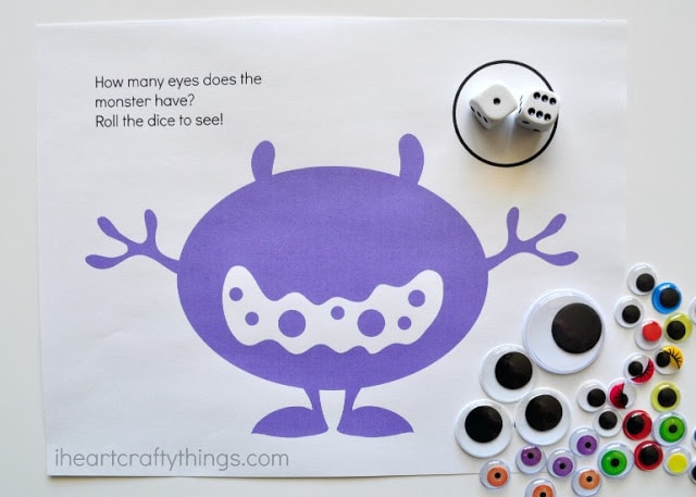monster dice game printable 4