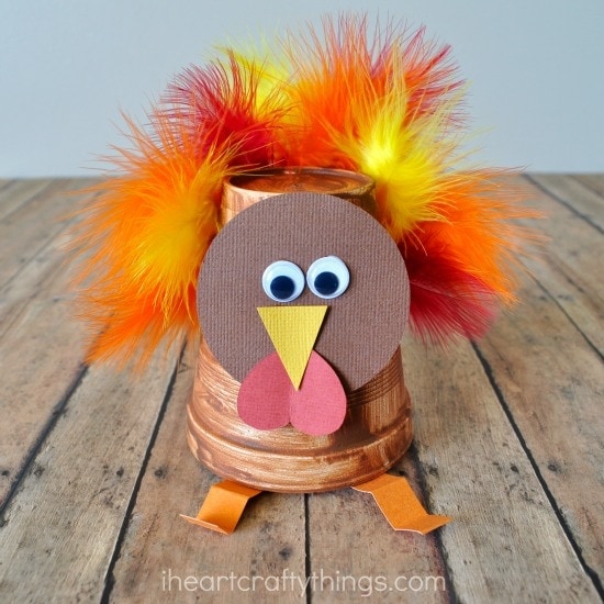 styrofoam turkey craft 2