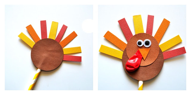 thanksgiving turkey cupcake toppers 6