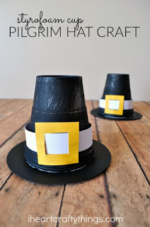 pilgrim hat kid craft