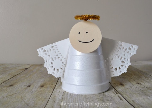 foam cup angel craft 5