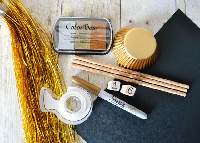 new years diy cupcake toppers 2