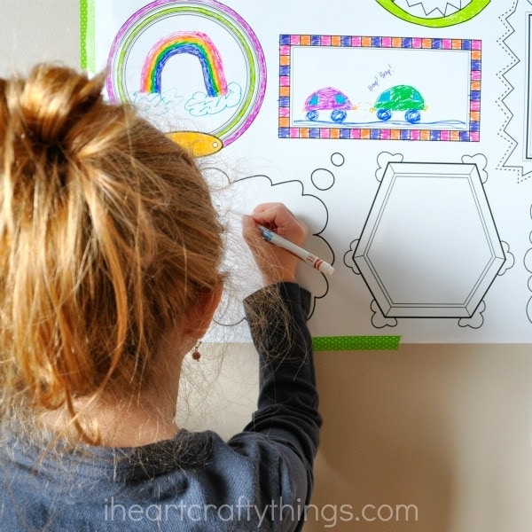 erasable frames wall decals 2