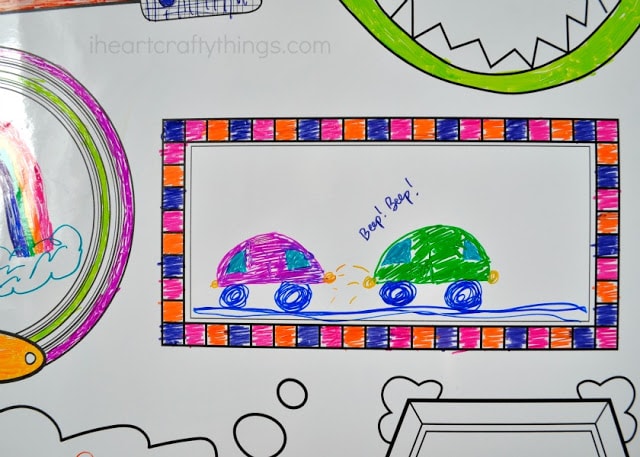 erasable frames wall decals 7
