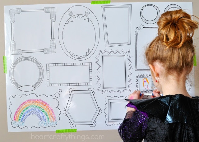 erasable frames wall decals 8