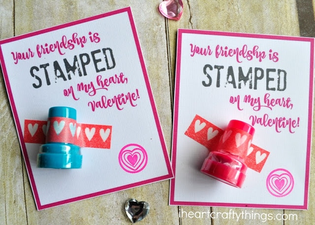 heart stamper valentine printable 3