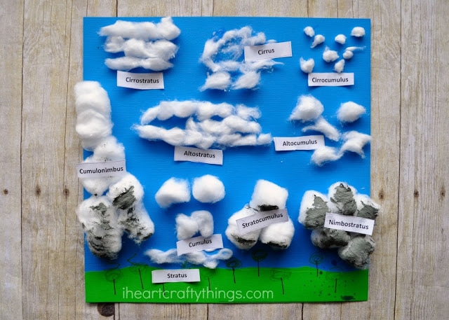 preschool clouds activity 3