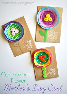 Flower Mothers Day Card Pin 2