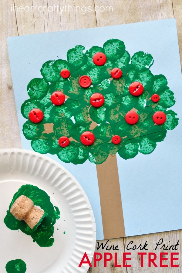 wine-cork-apple-tree-craft
