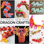 These awesome Chinese New Year Dragon crafts are perfect for celebrating Chinese New Year with kids. Fun Chinese New Year crafts for kids.