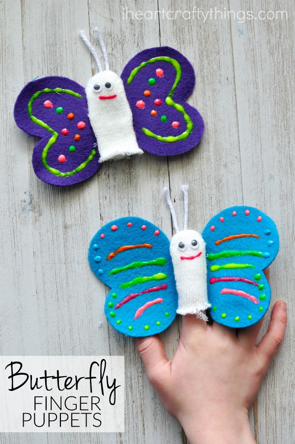 butterfly finger puppets 2