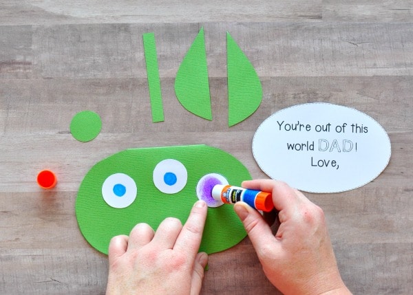 alien kids fathers day card 6
