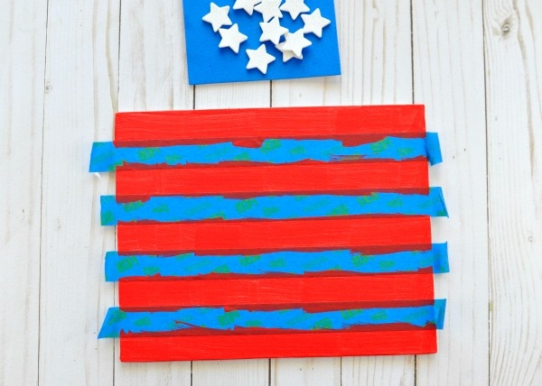 baby einstein tape resist flag art 3