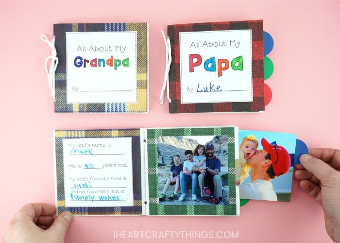 paper bag fathers day book 3