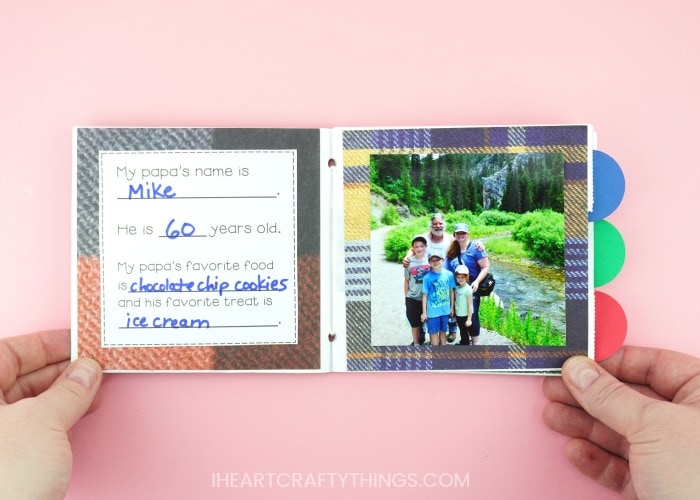 paper bag fathers day card 6