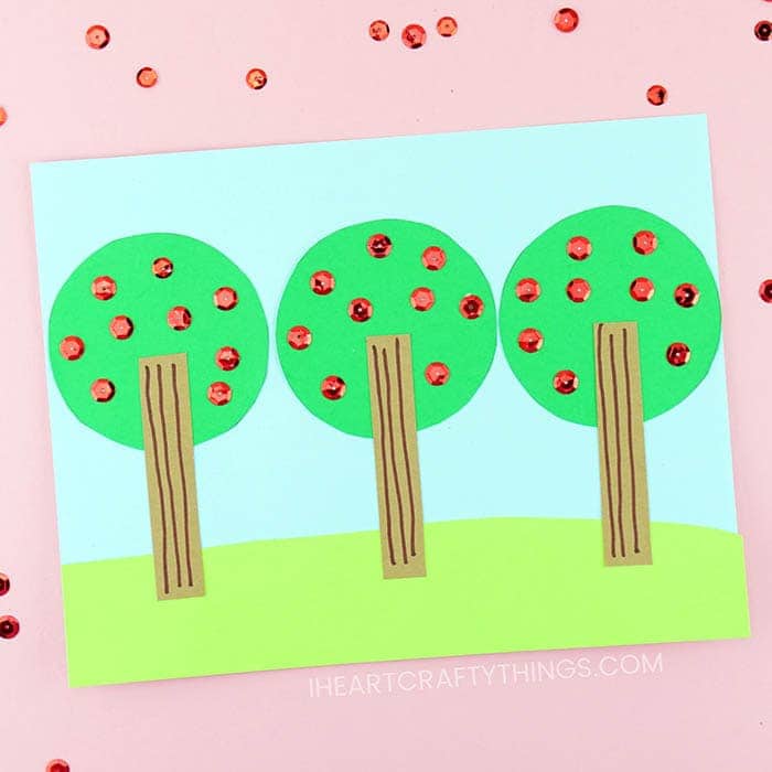 Easy Apple Tree Craft for Kids