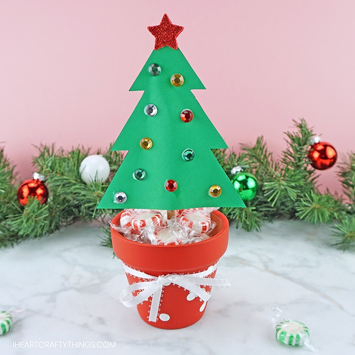 terracotta christmas tree craft 3 resized