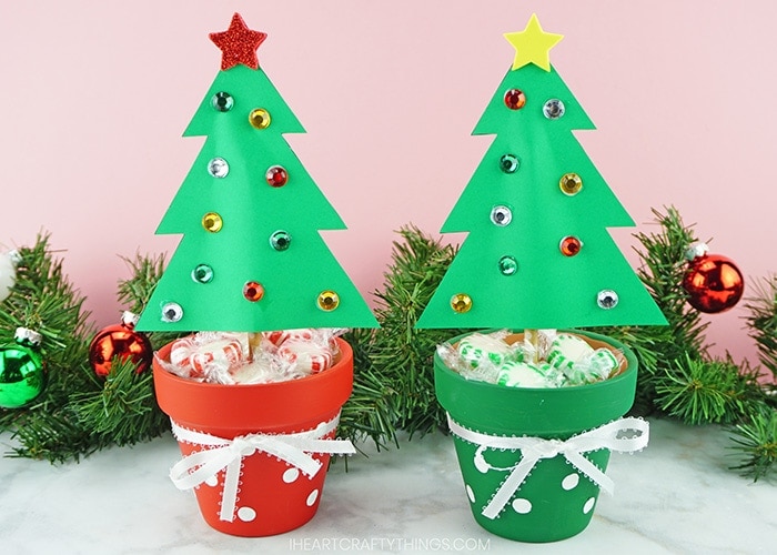terracotta christmas tree craft 5 resized