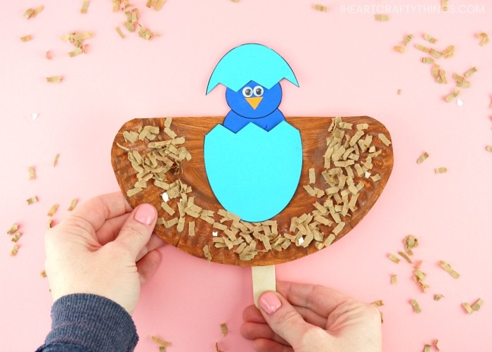 pop up bird craft 2