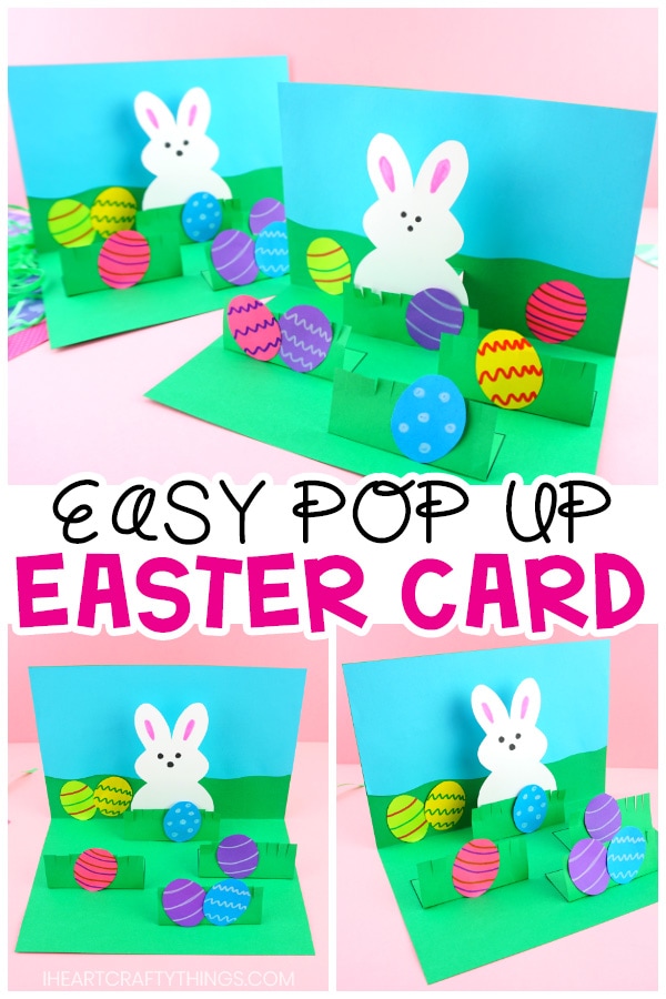 how to make pop up easter card PIN