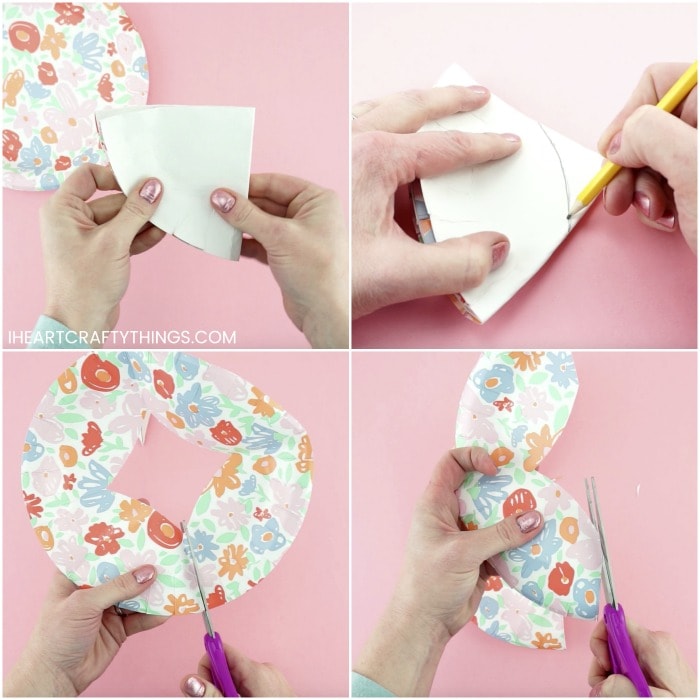 paper plate butterfly craft 6