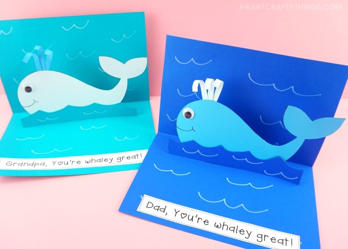 fathers day pop up card 5