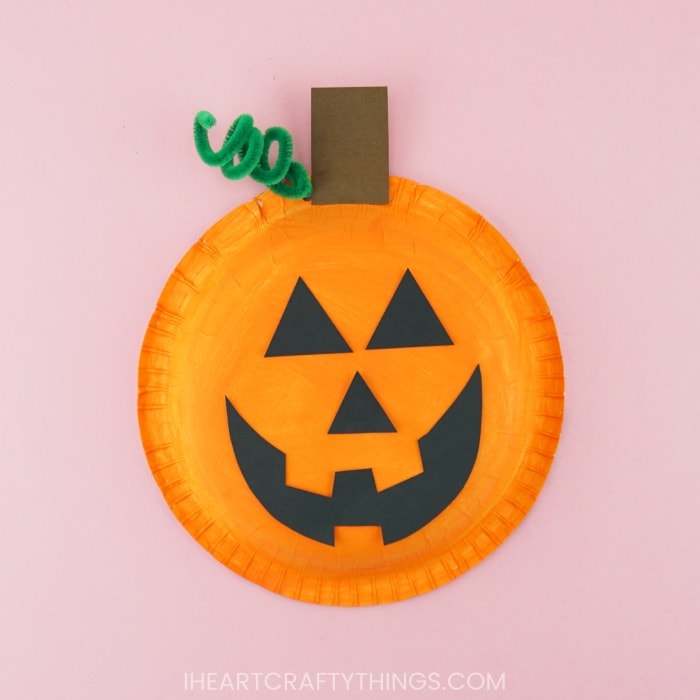 paper bowl jack o lantern craft ideas