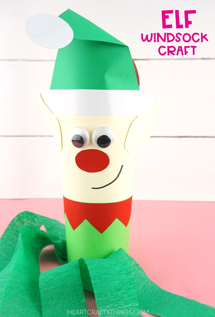 elf windsock craft PIN