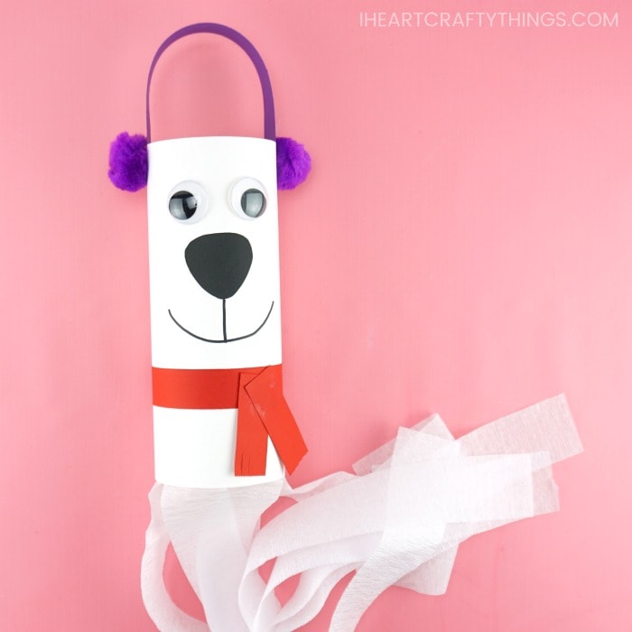 polar bear windsock craft 1