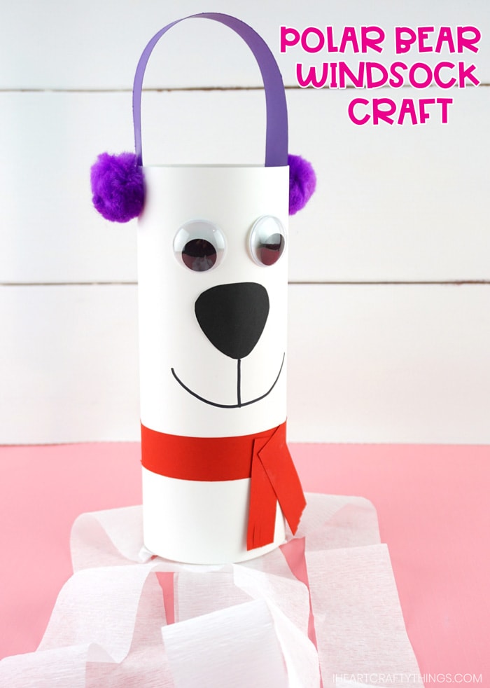 polar bear windsock craft PIN