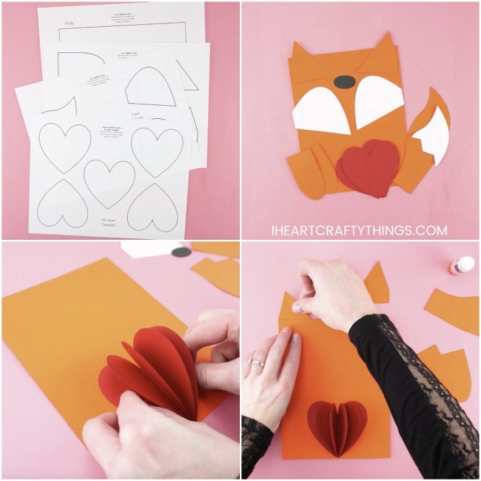 fox valentine craft 2