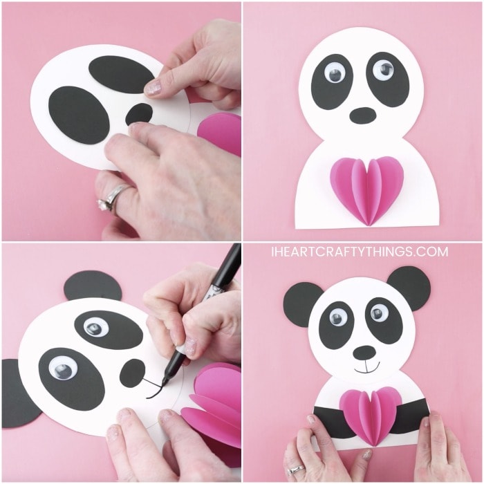 panda valentine craft 3