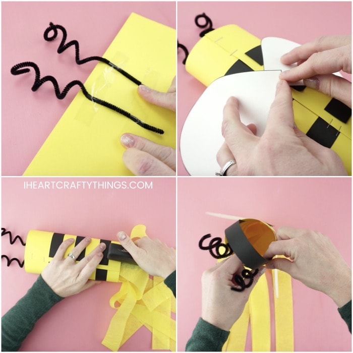 bee windsock craft 3