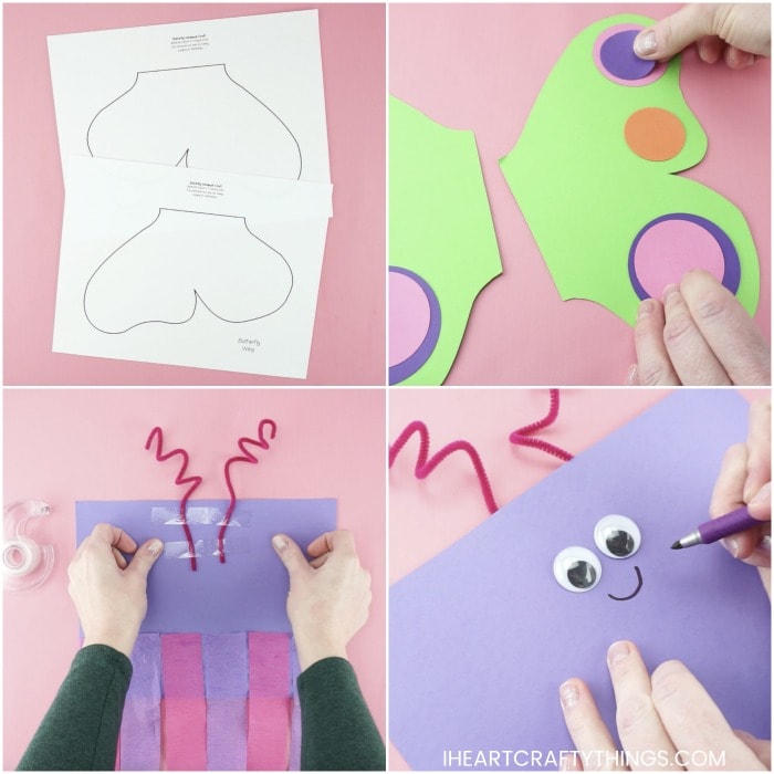 butterfly windsock craft 2