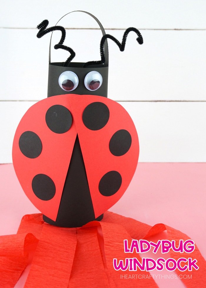 ladybug winsock craft pin