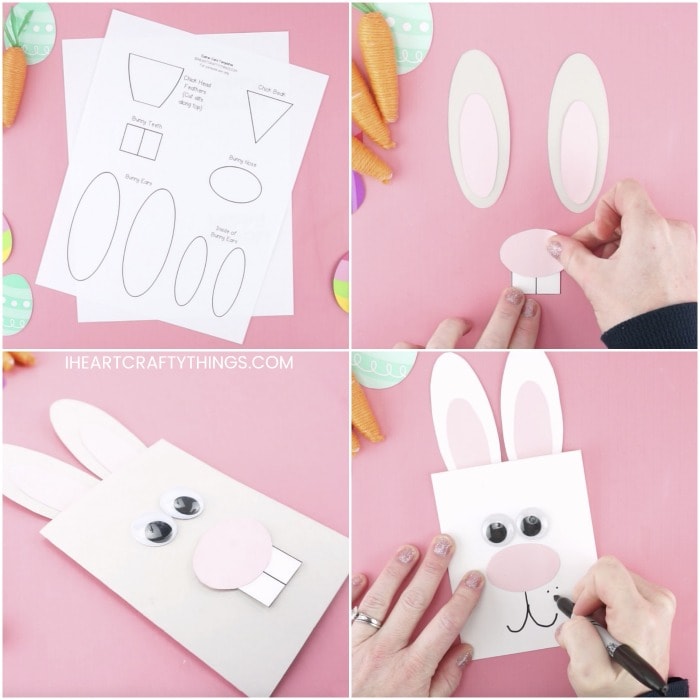 easter bunny card 2