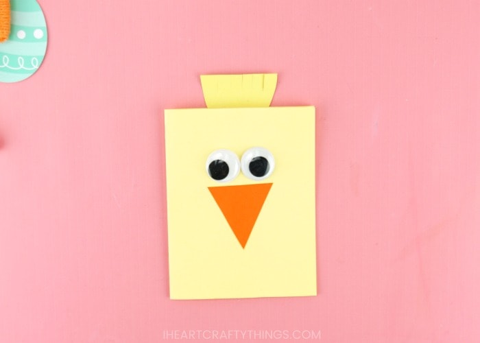 easter chick card