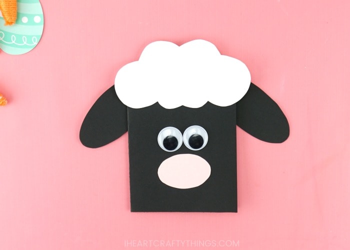 easter lamb card