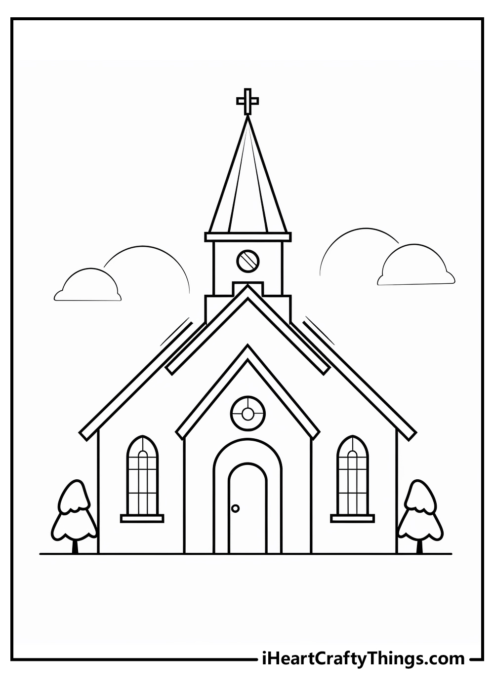 Easter Coloring Page