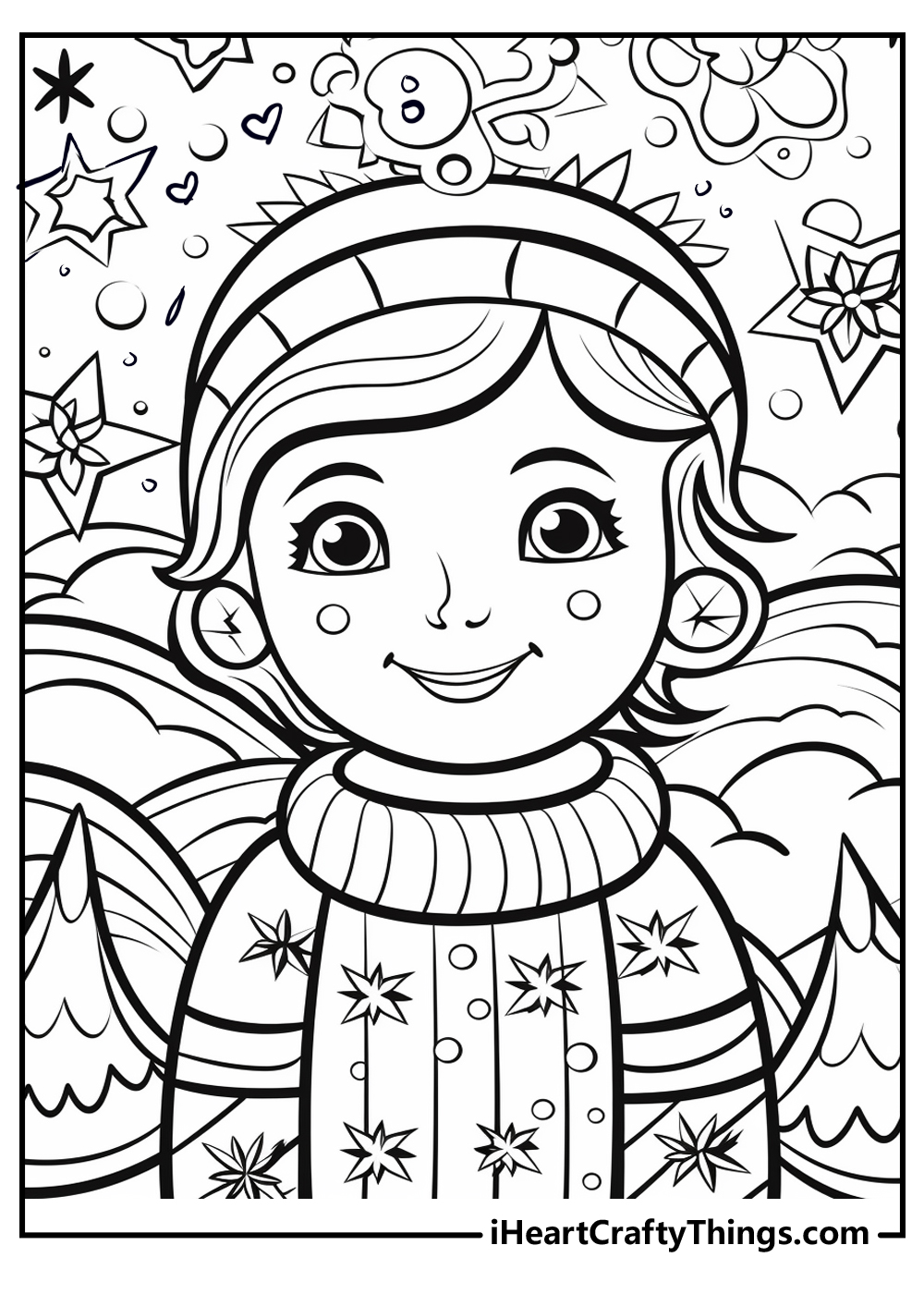new seasons coloring printable