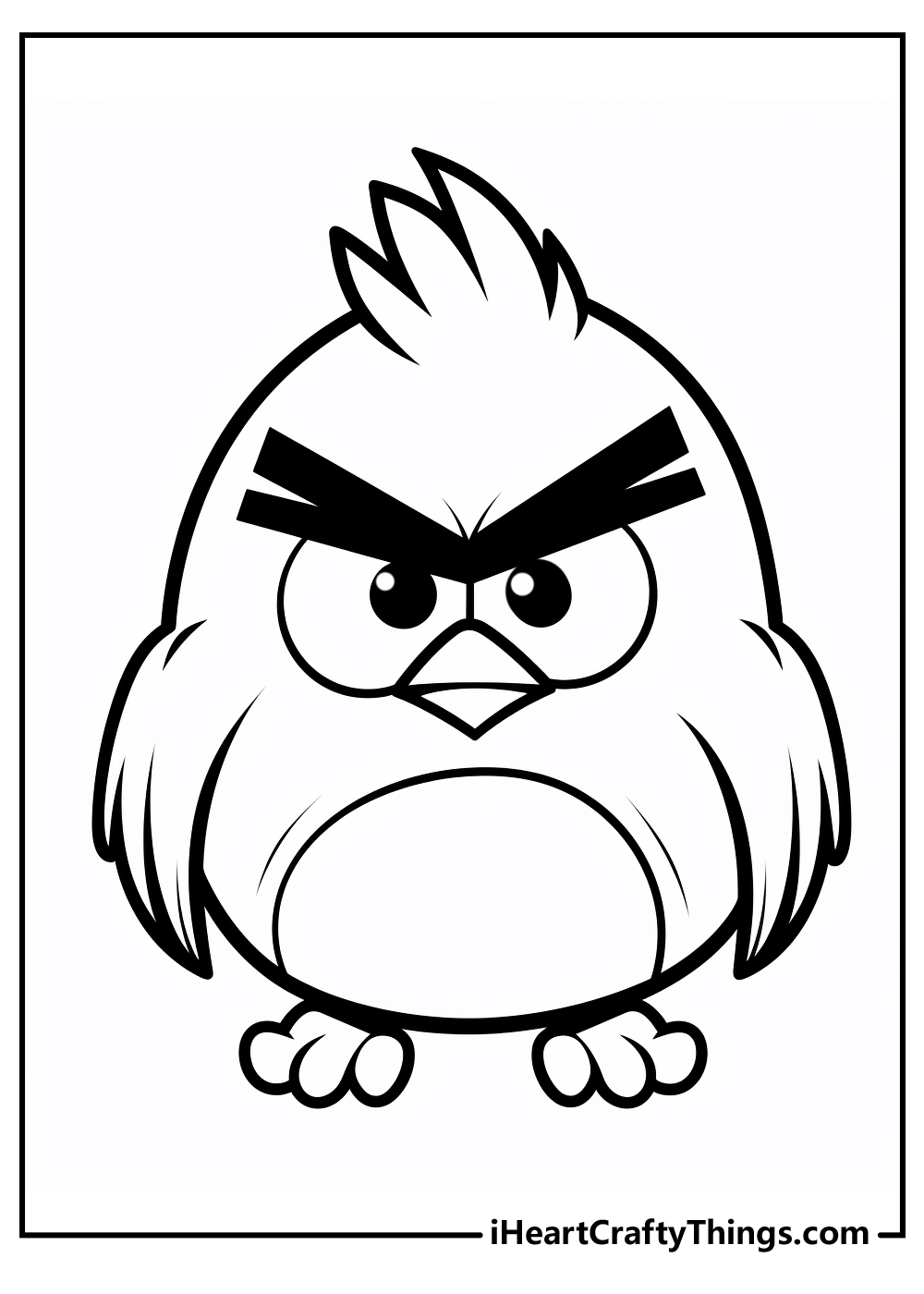 black-and-white coloring pages for kids