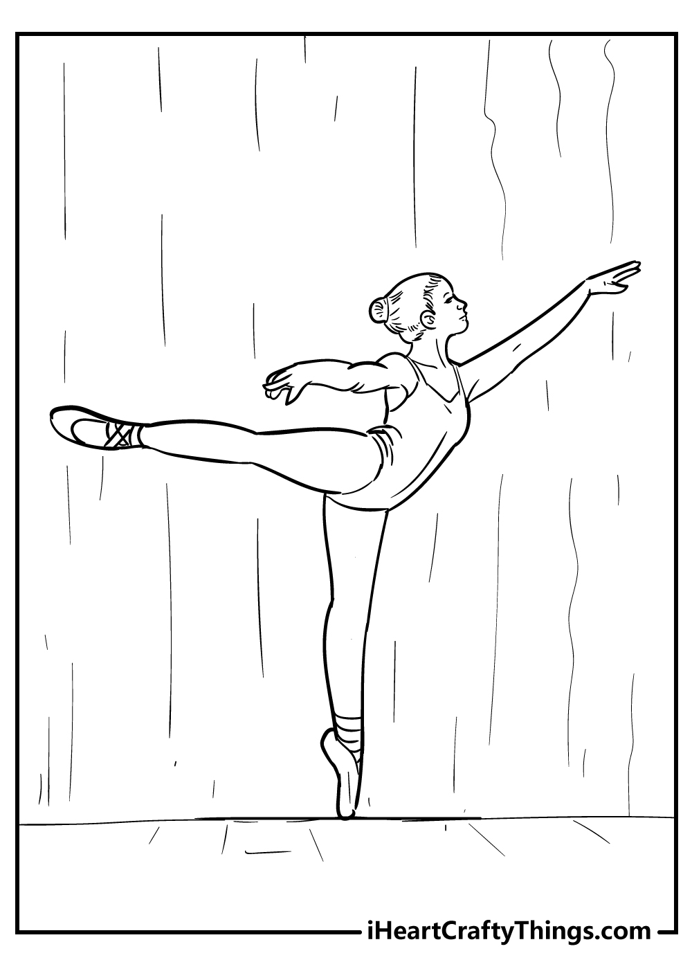 free ballet coloring sheets for kids