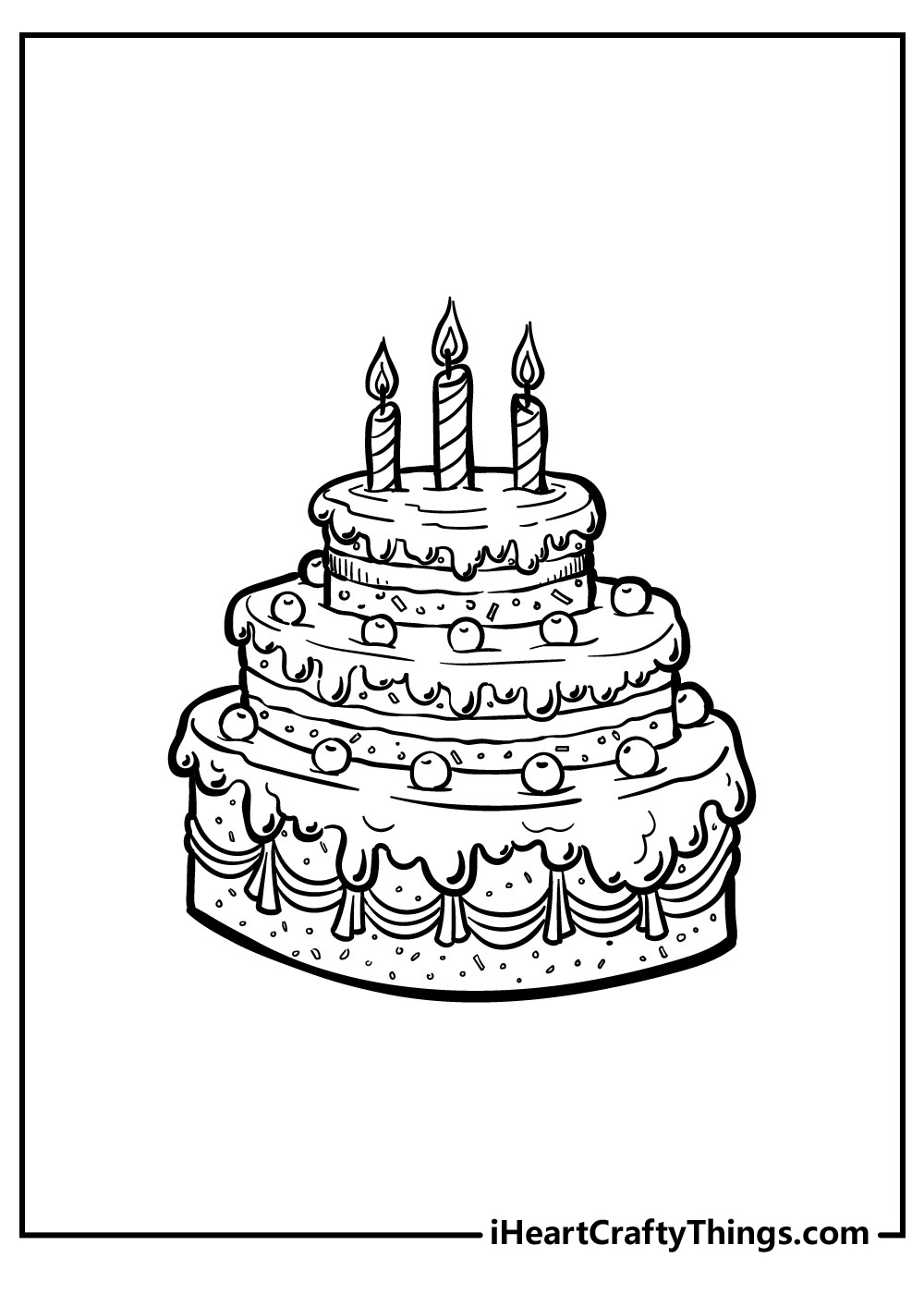 shopkins birthday cake coloring pages free download
