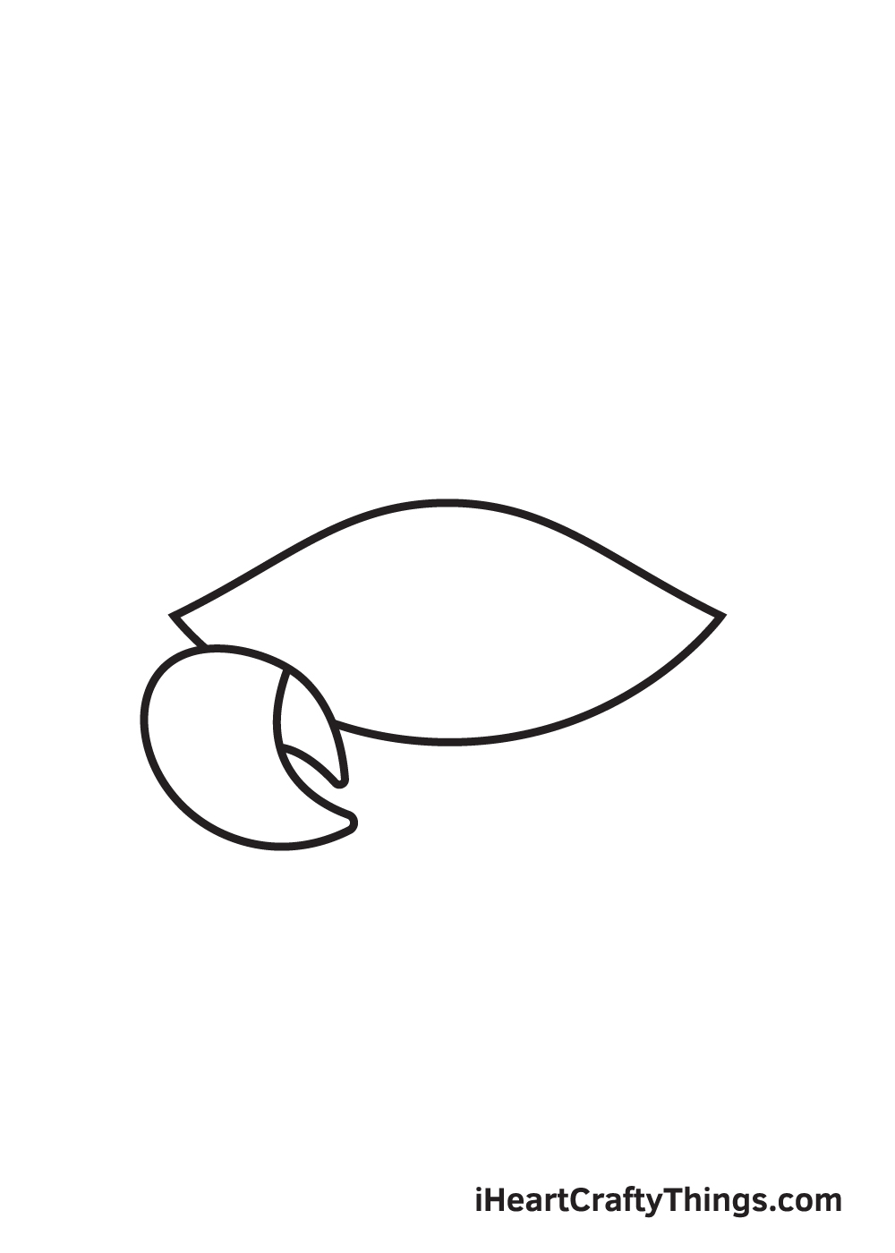 Crab Drawing – Step 2