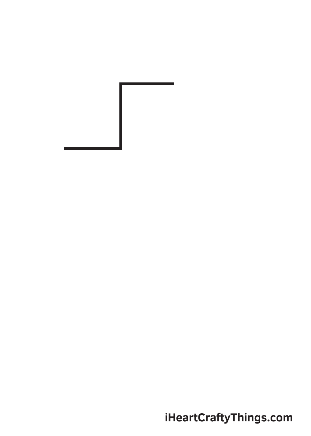cross drawing - step 1