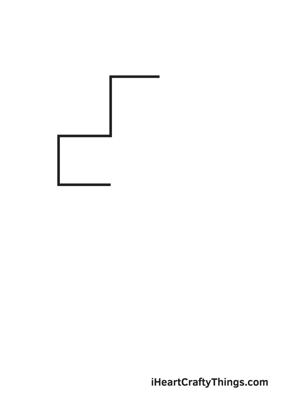 cross drawing - step 2